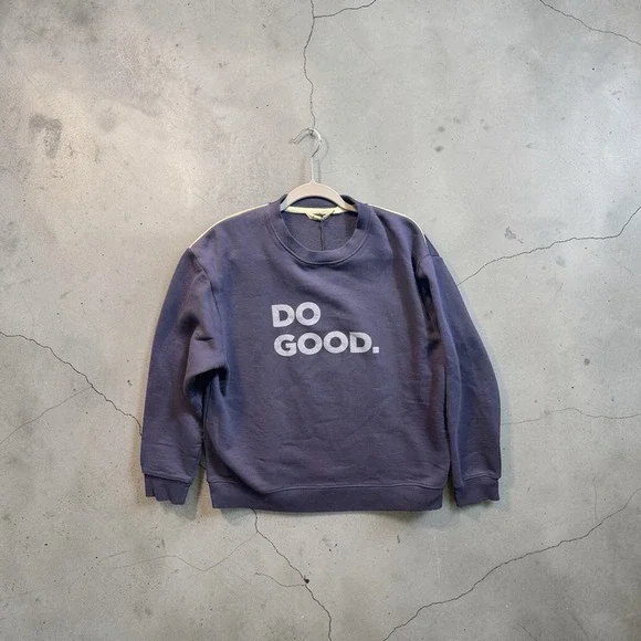 Cotopaxi Men's Do Good Crew Sweatshirt Size Large Maritime Navy NEW - Picture 2 of 7
